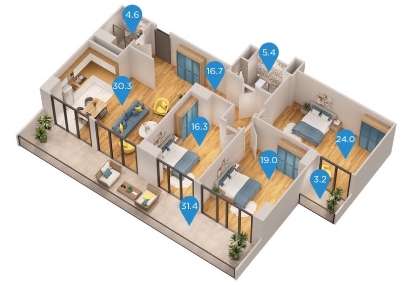 Apartment: 89